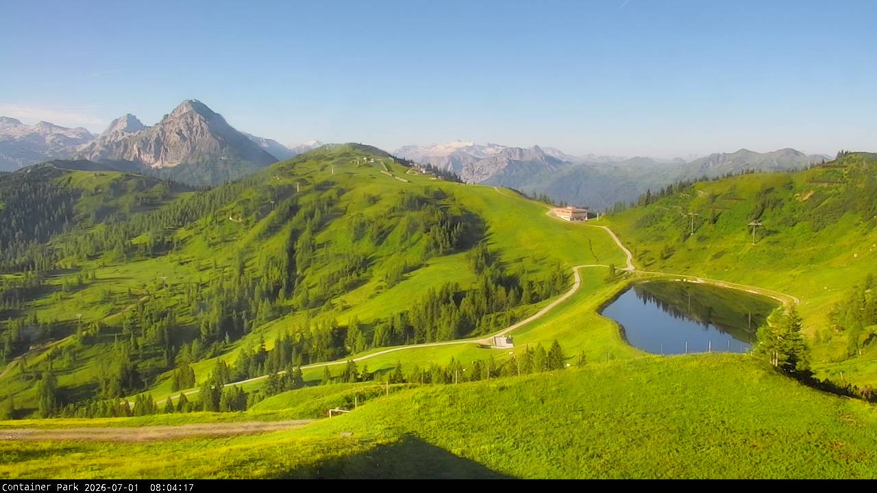 Archiv Foto Webcam Flachauwinkl-Kleinarl, Salzburger Land