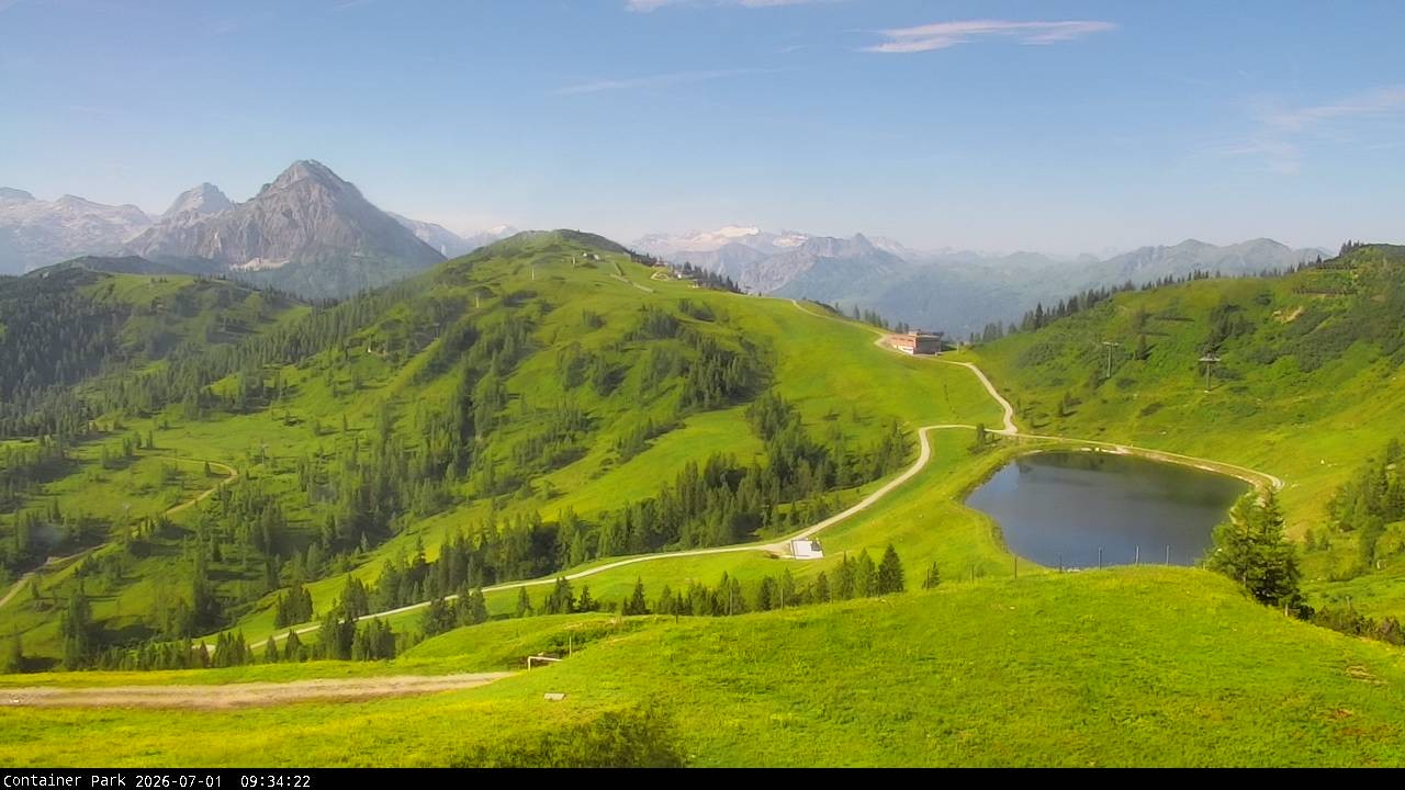 Archived image Webcam Flachauwinkl-Kleinarl