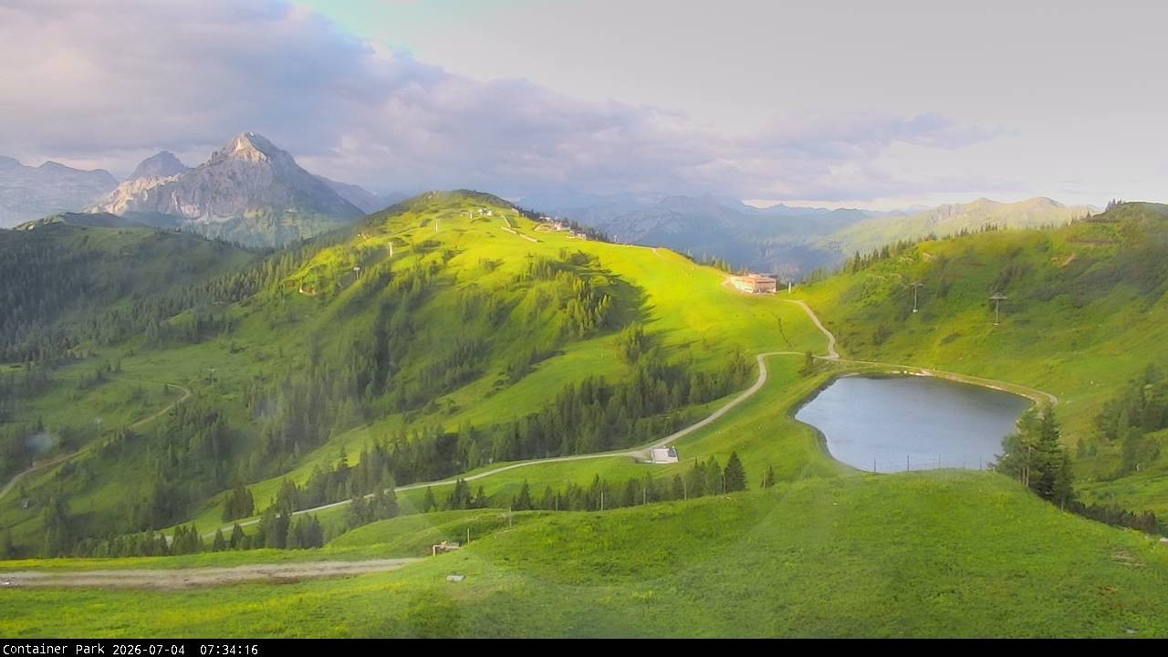 Archived image Webcam Flachauwinkl-Kleinarl