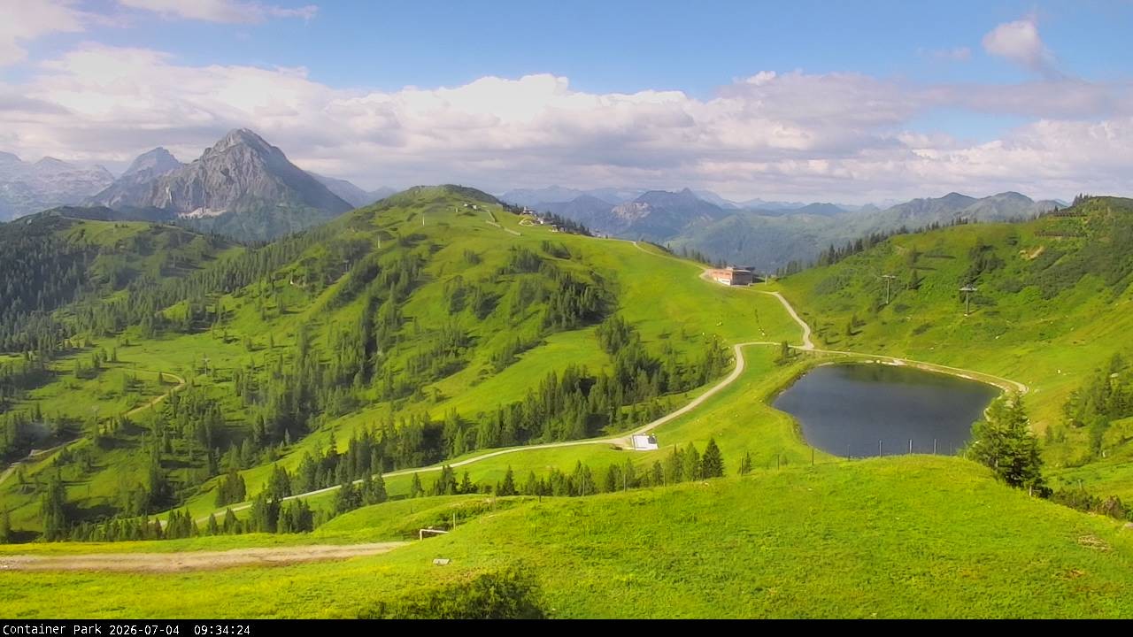 Archived image Webcam Flachauwinkl-Kleinarl