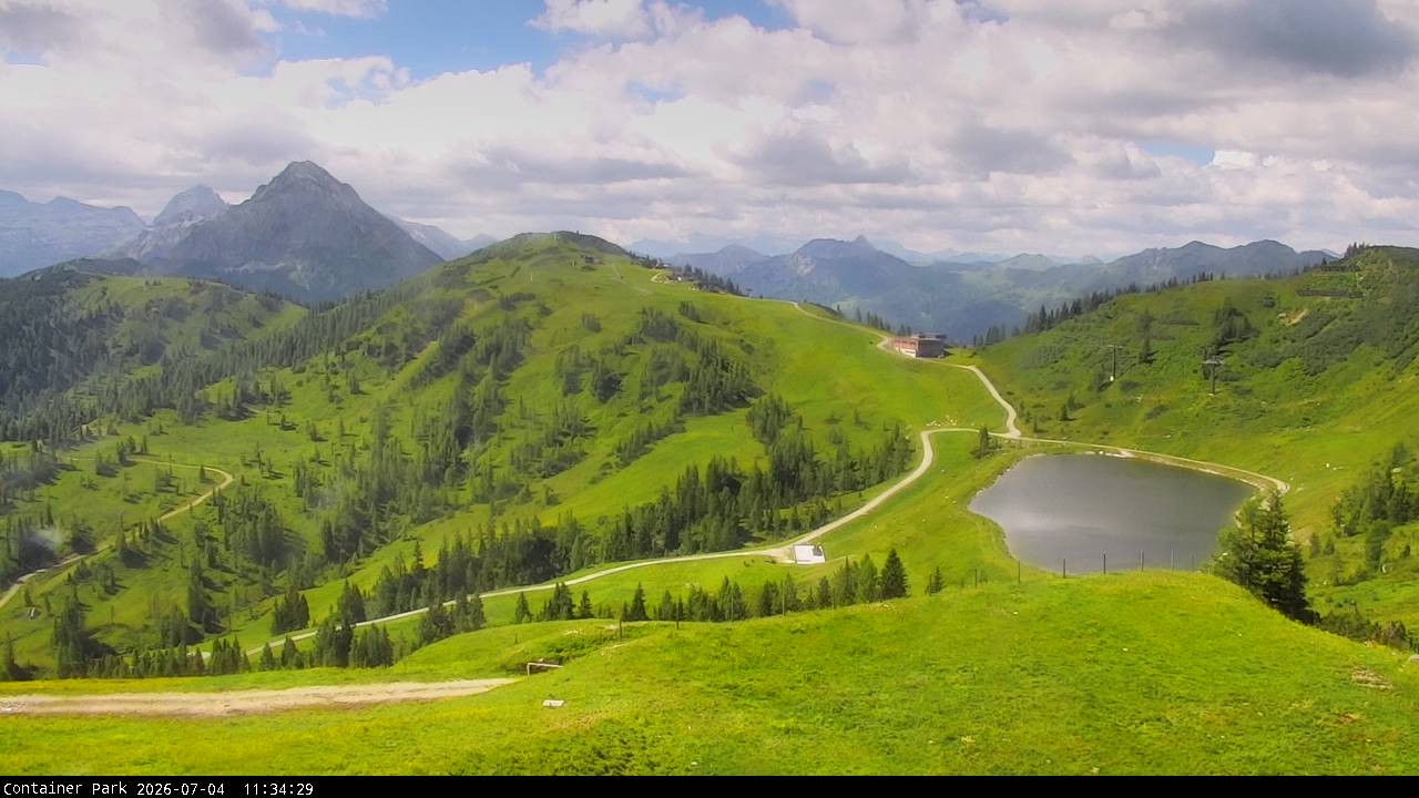 Archived image Webcam Flachauwinkl-Kleinarl