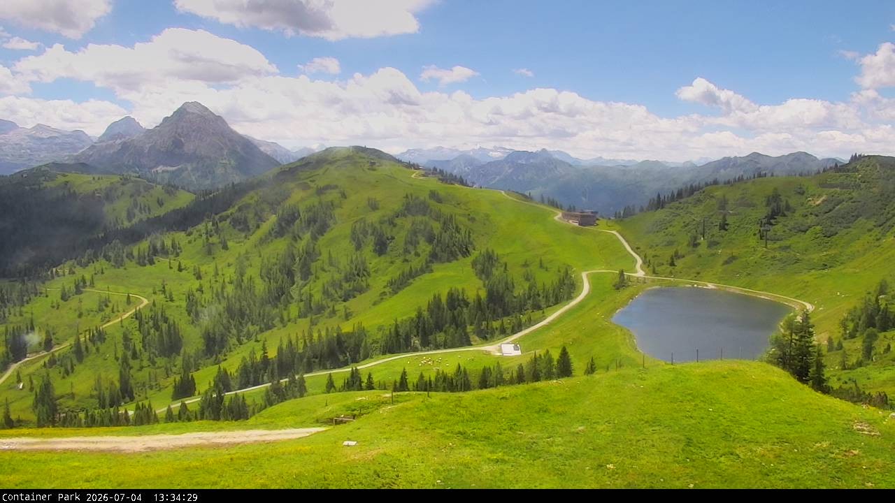 Archived image Webcam Flachauwinkl-Kleinarl