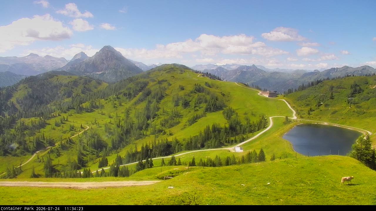 Archiv Foto Webcam Flachauwinkl-Kleinarl, Salzburger Land