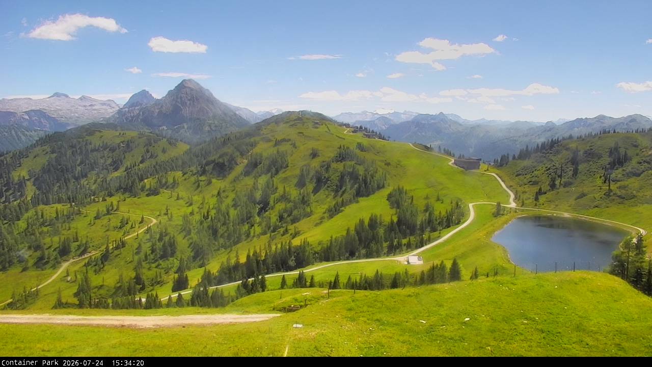 Archived image Webcam Flachauwinkl-Kleinarl