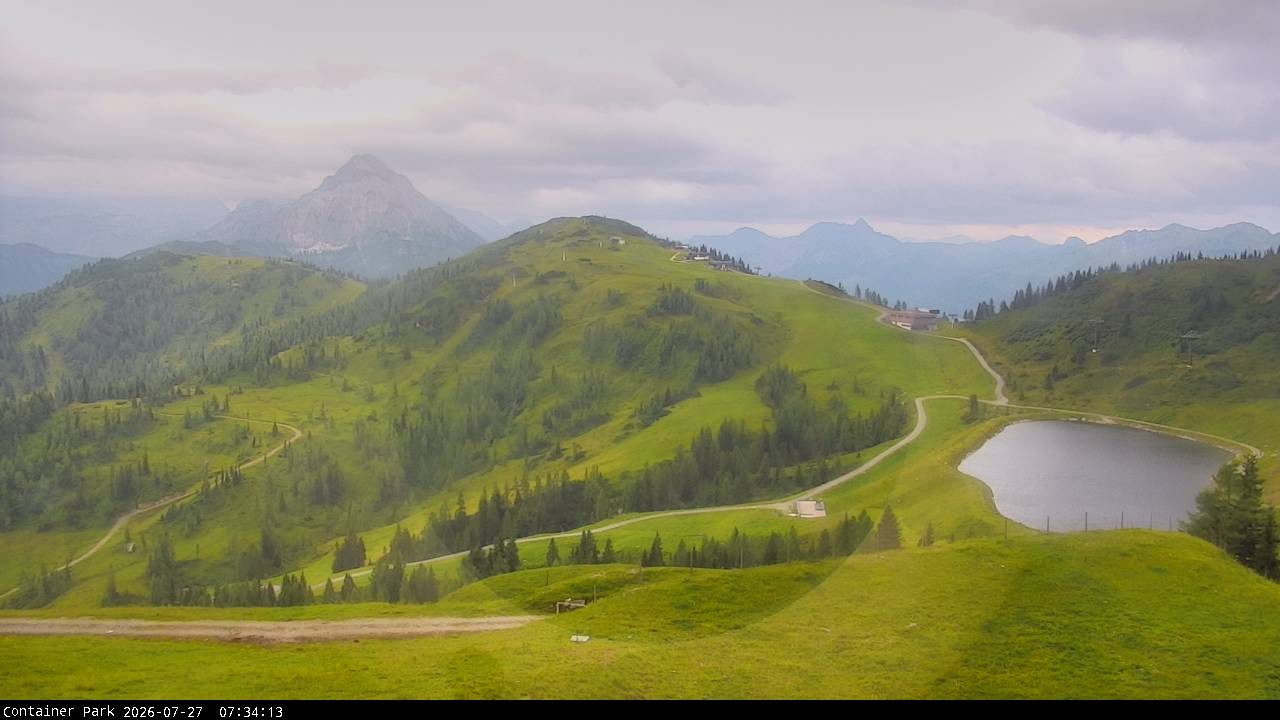 Archived image Webcam Flachauwinkl-Kleinarl