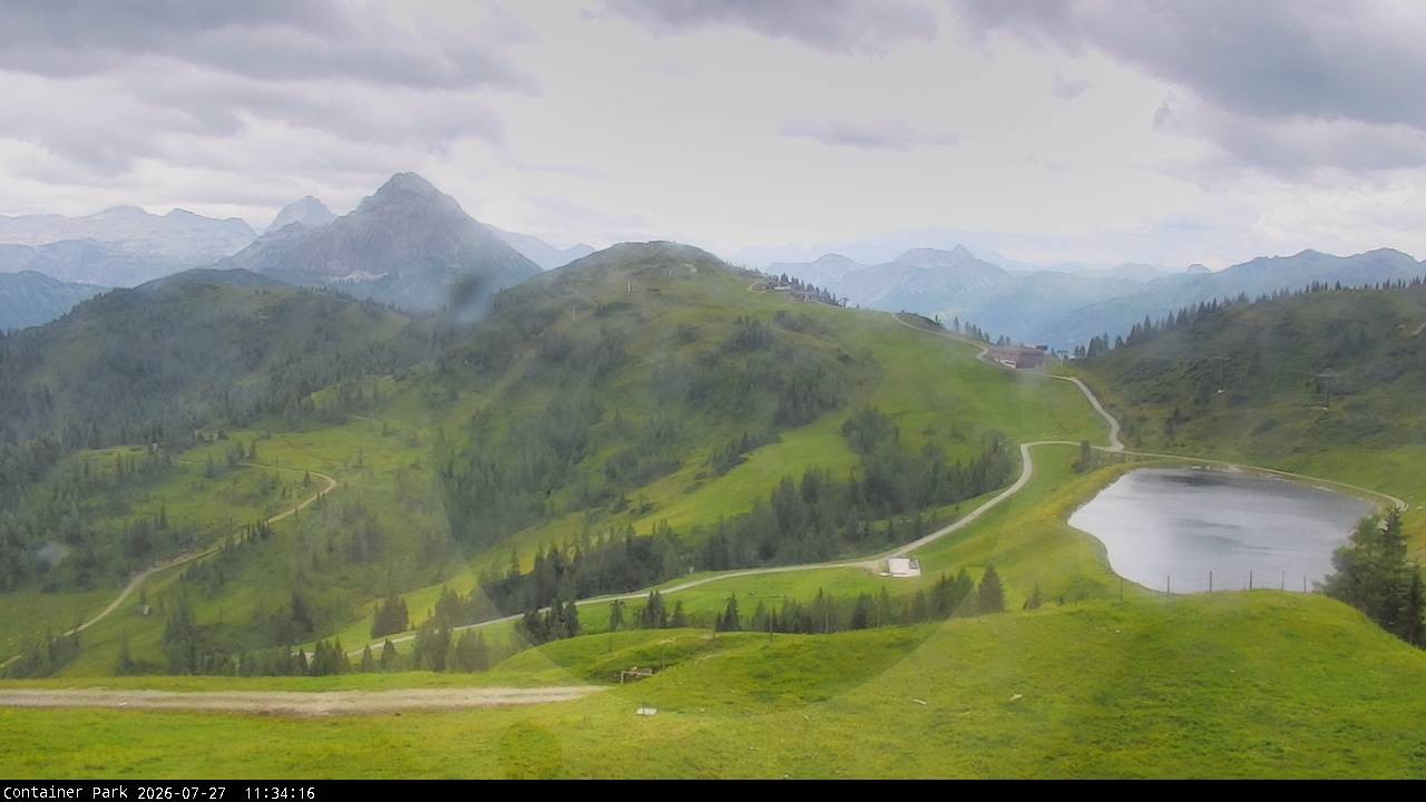 Archived image Webcam Flachauwinkl-Kleinarl