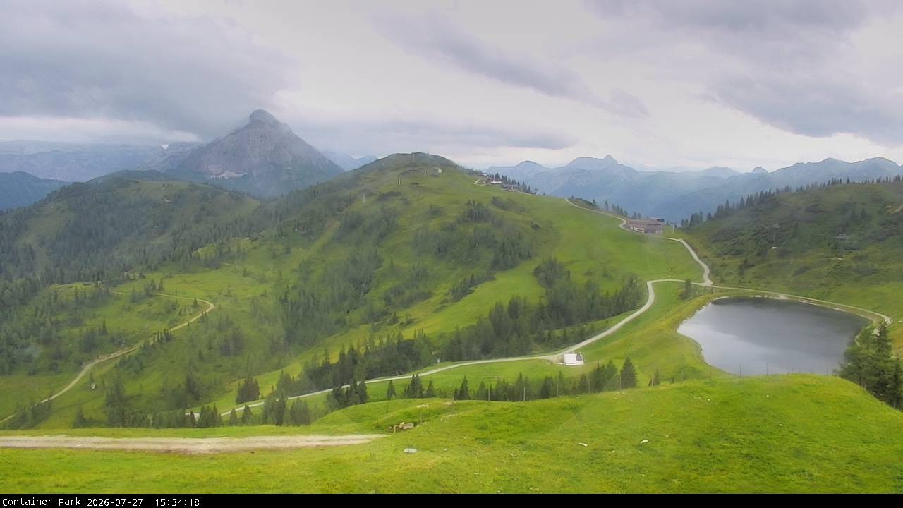 Archived image Webcam Flachauwinkl-Kleinarl
