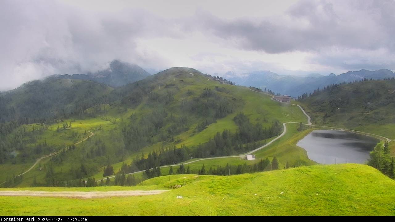 Archived image Webcam Flachauwinkl-Kleinarl