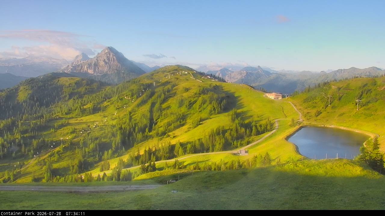 Archiv Foto Webcam Flachauwinkl-Kleinarl, Salzburger Land