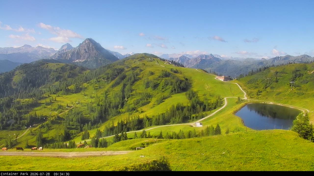 Archiv Foto Webcam Flachauwinkl-Kleinarl, Salzburger Land