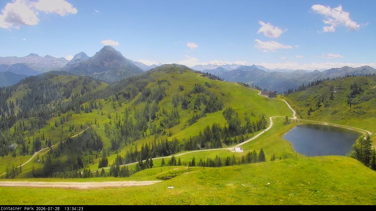 Archiv Foto Webcam Flachauwinkl-Kleinarl, Salzburger Land