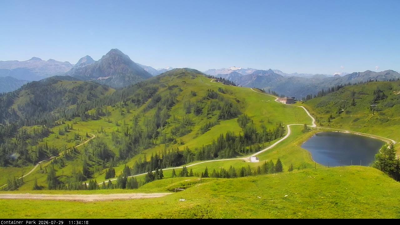 Archived image Webcam Flachauwinkl-Kleinarl