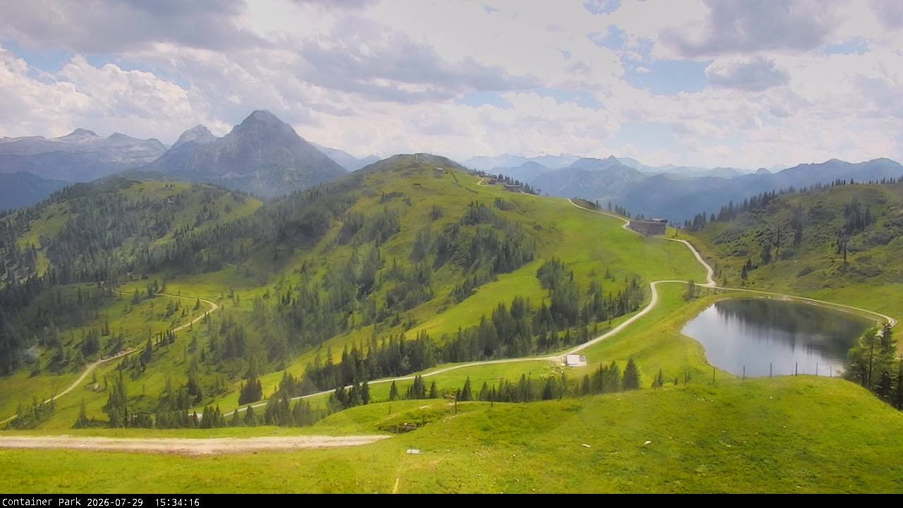 Archiv Foto Webcam Flachauwinkl-Kleinarl, Salzburger Land