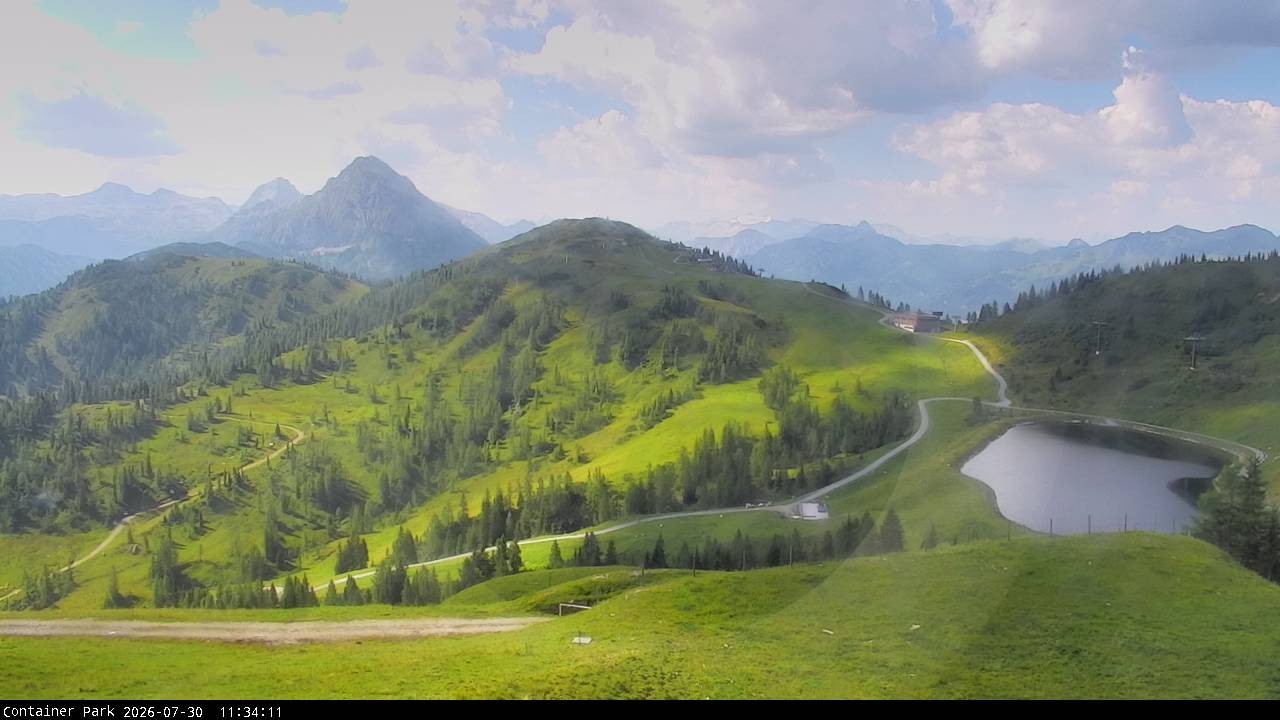 Archiv Foto Webcam Flachauwinkl-Kleinarl, Salzburger Land
