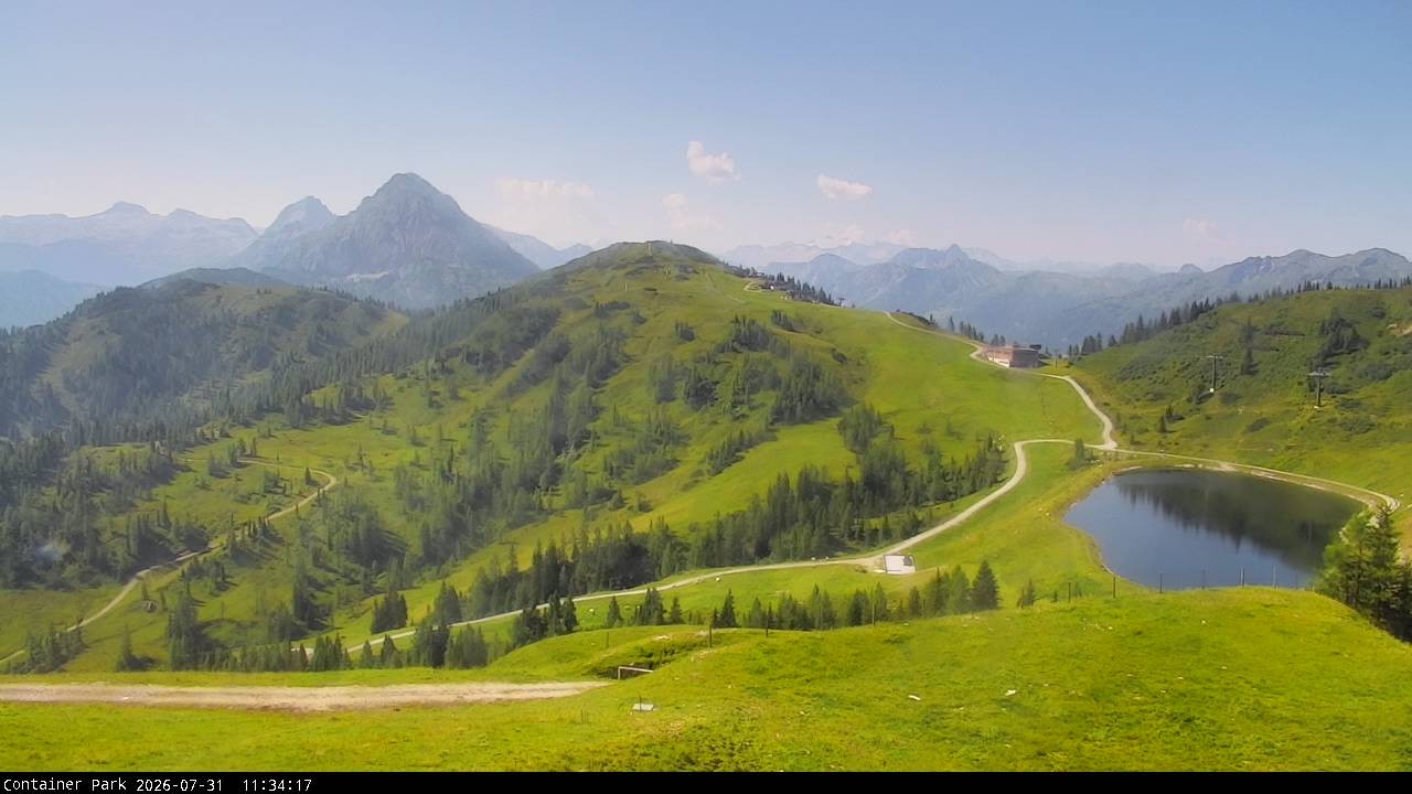 Archiv Foto Webcam Flachauwinkl-Kleinarl, Salzburger Land