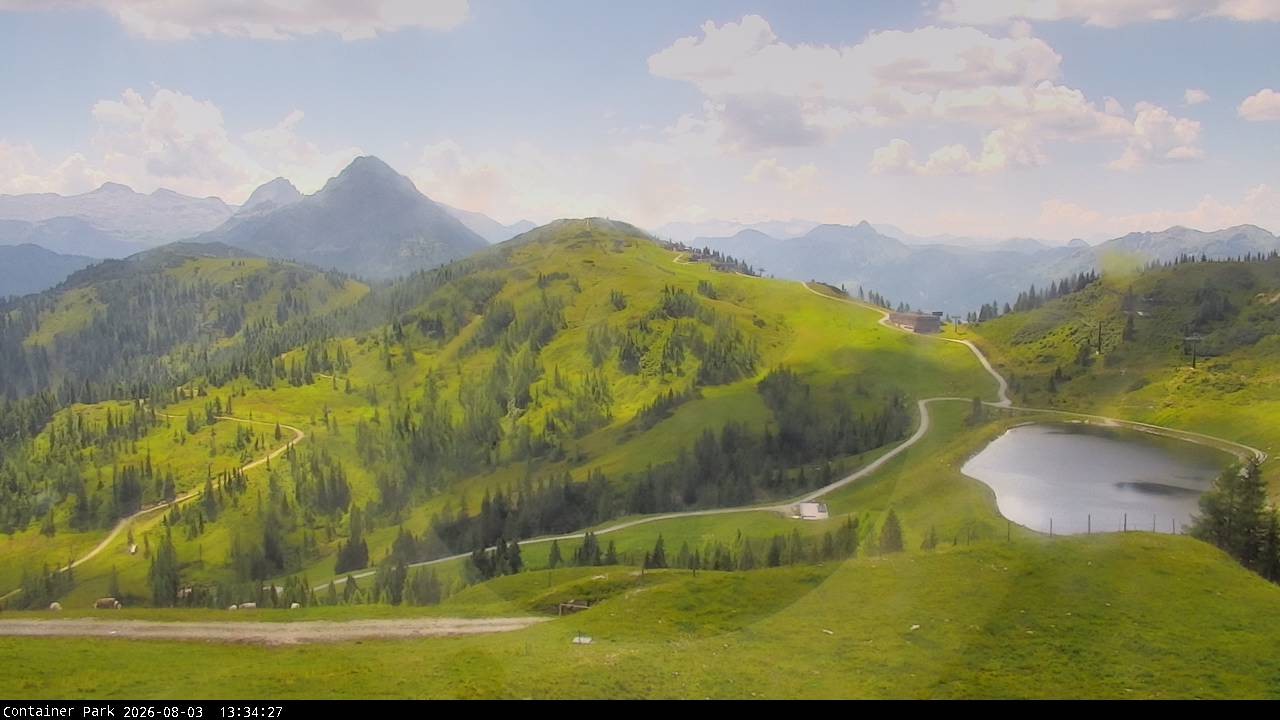 Archiv Foto Webcam Flachauwinkl-Kleinarl, Salzburger Land