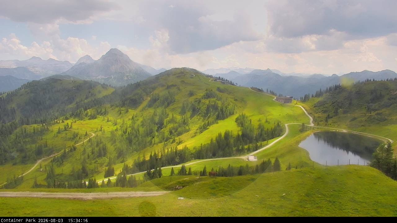 Archived image Webcam Flachauwinkl-Kleinarl