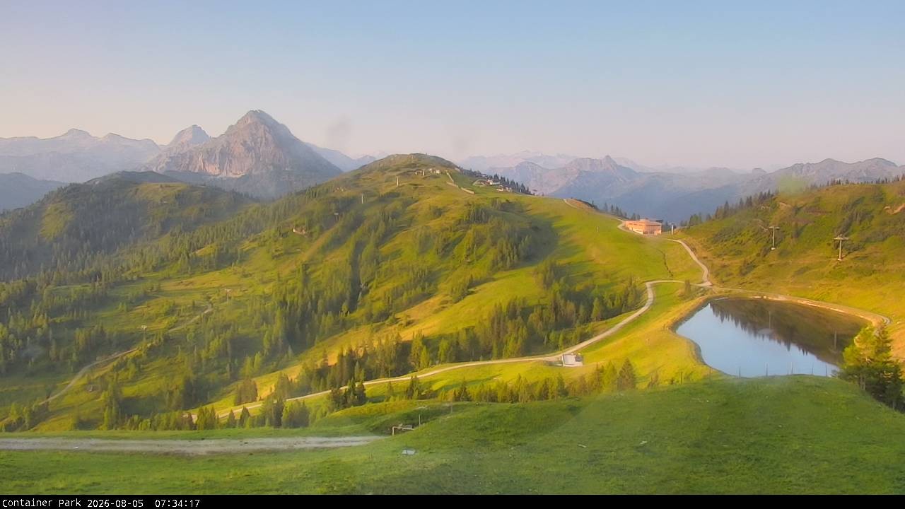 Archiv Foto Webcam Flachauwinkl-Kleinarl, Salzburger Land