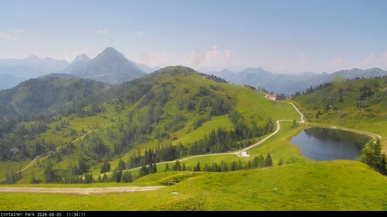 Archiv Foto Webcam Flachauwinkl-Kleinarl, Salzburger Land
