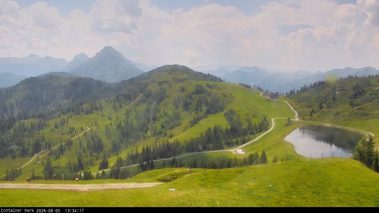 Archiv Foto Webcam Flachauwinkl-Kleinarl, Salzburger Land