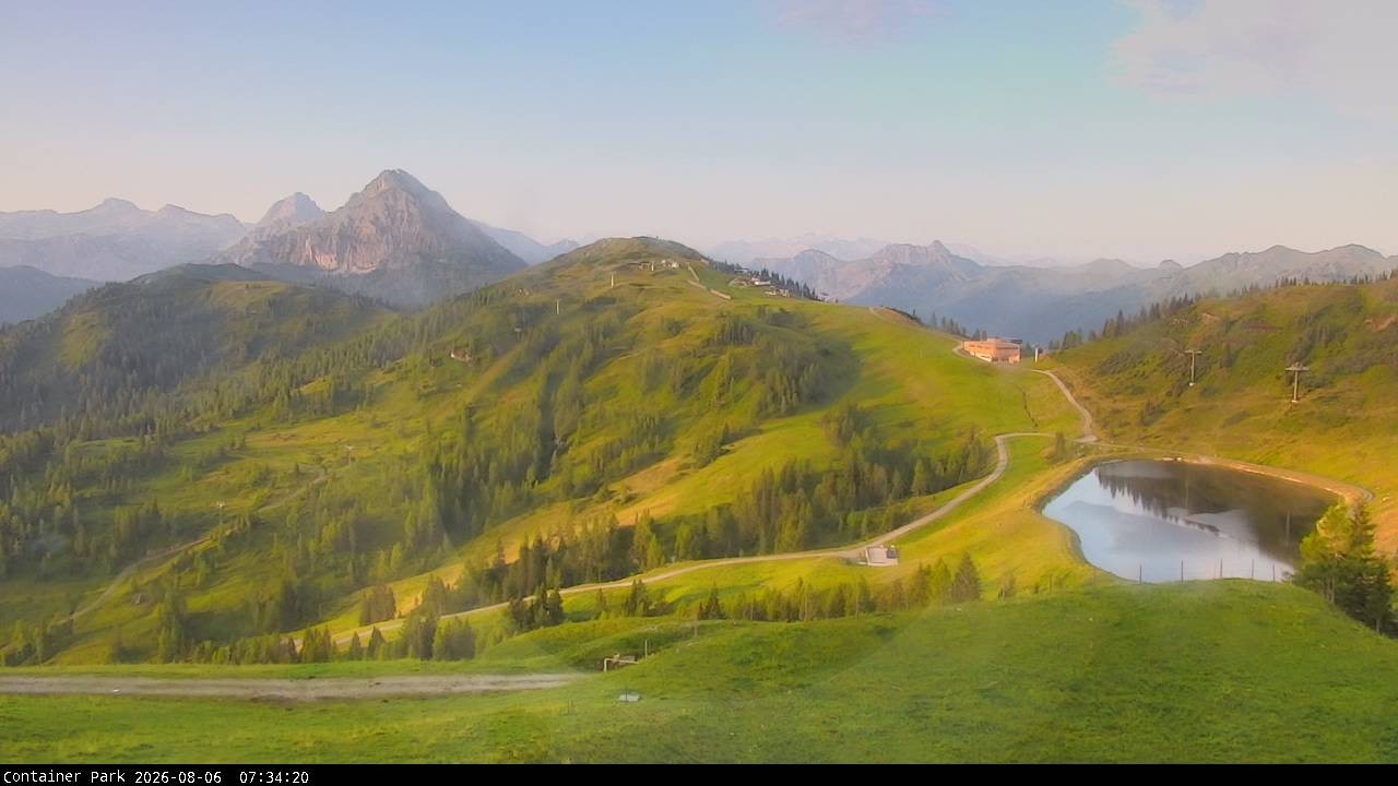Archiv Foto Webcam Flachauwinkl-Kleinarl, Salzburger Land