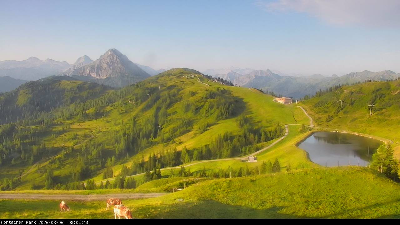 Archiv Foto Webcam Flachauwinkl-Kleinarl, Salzburger Land