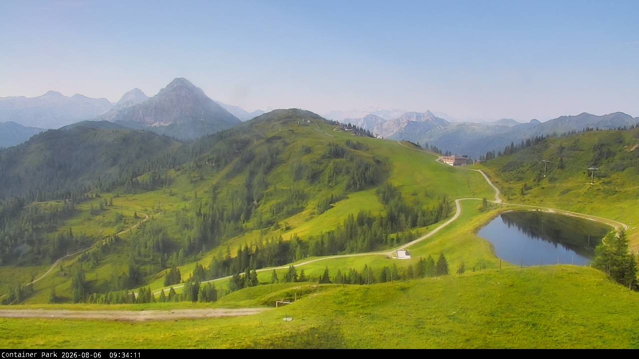 Archiv Foto Webcam Flachauwinkl-Kleinarl, Salzburger Land