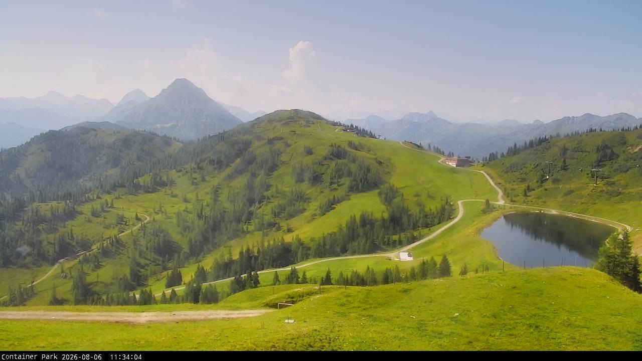 Archiv Foto Webcam Flachauwinkl-Kleinarl, Salzburger Land