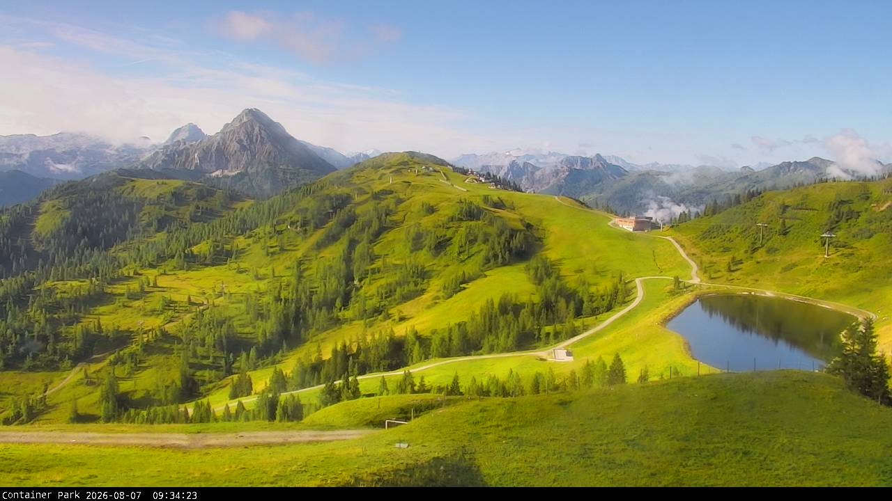 Archiv Foto Webcam Flachauwinkl-Kleinarl, Salzburger Land