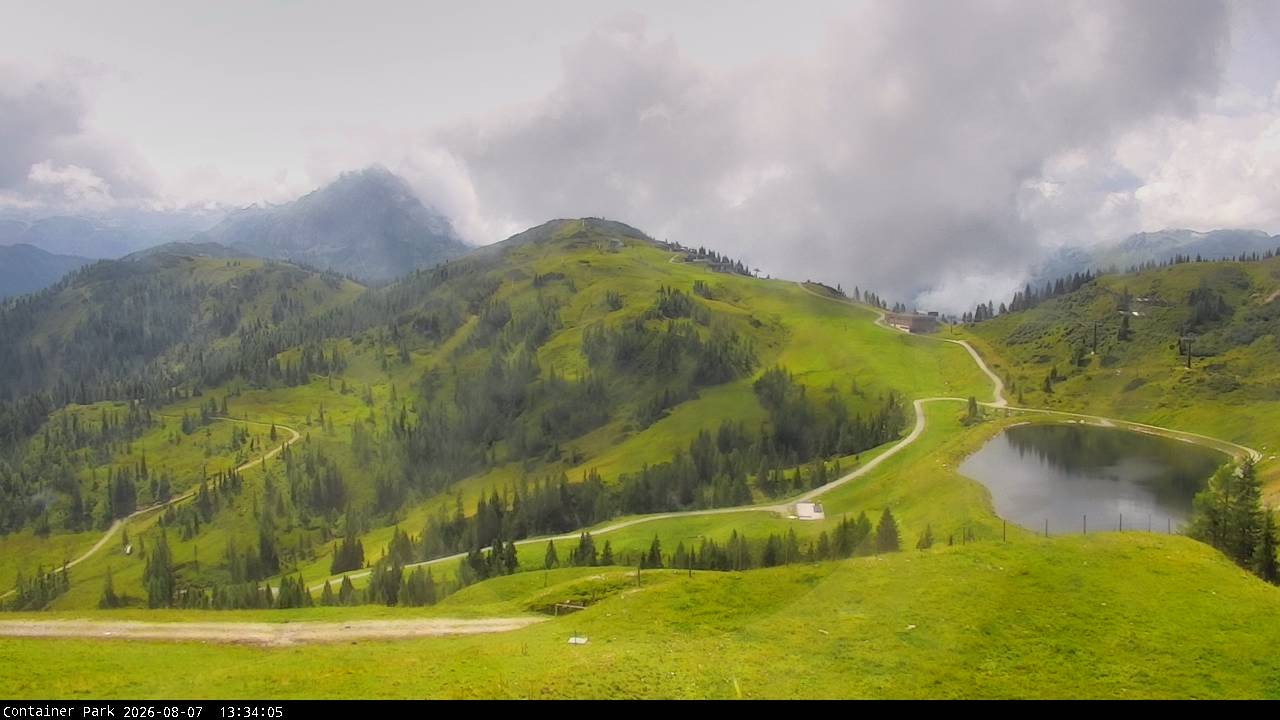 Archiv Foto Webcam Flachauwinkl-Kleinarl, Salzburger Land