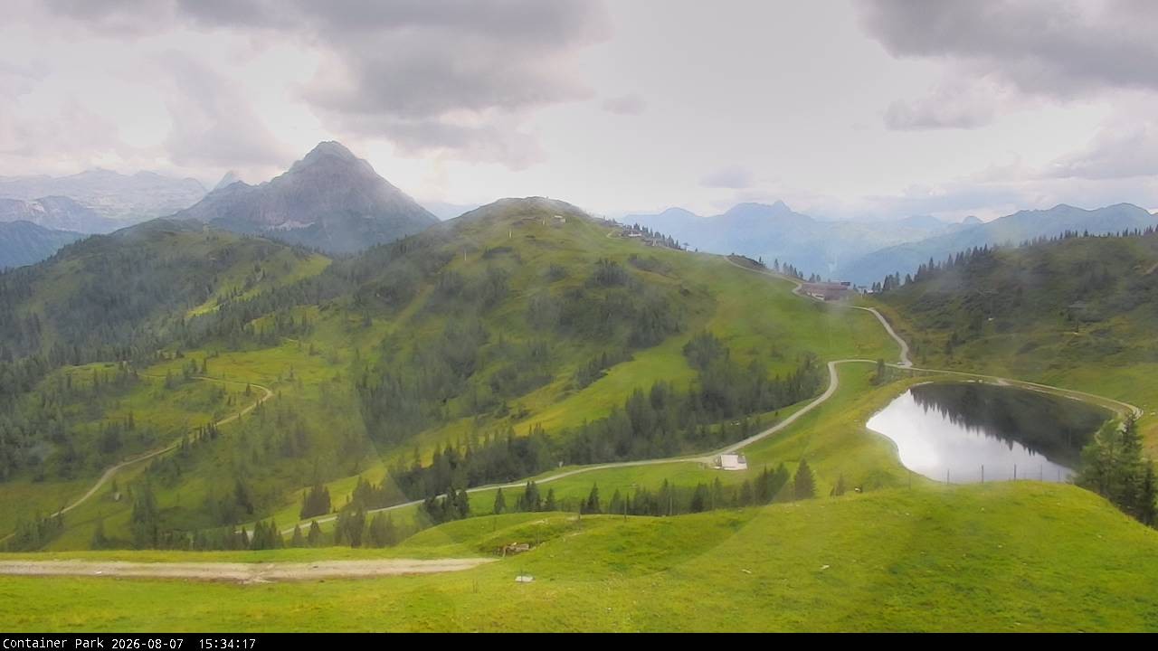 Archiv Foto Webcam Flachauwinkl-Kleinarl, Salzburger Land
