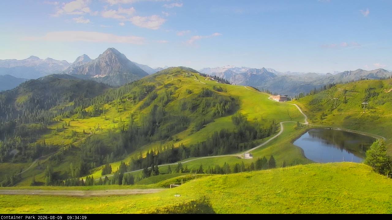 Archiv Foto Webcam Flachauwinkl-Kleinarl, Salzburger Land