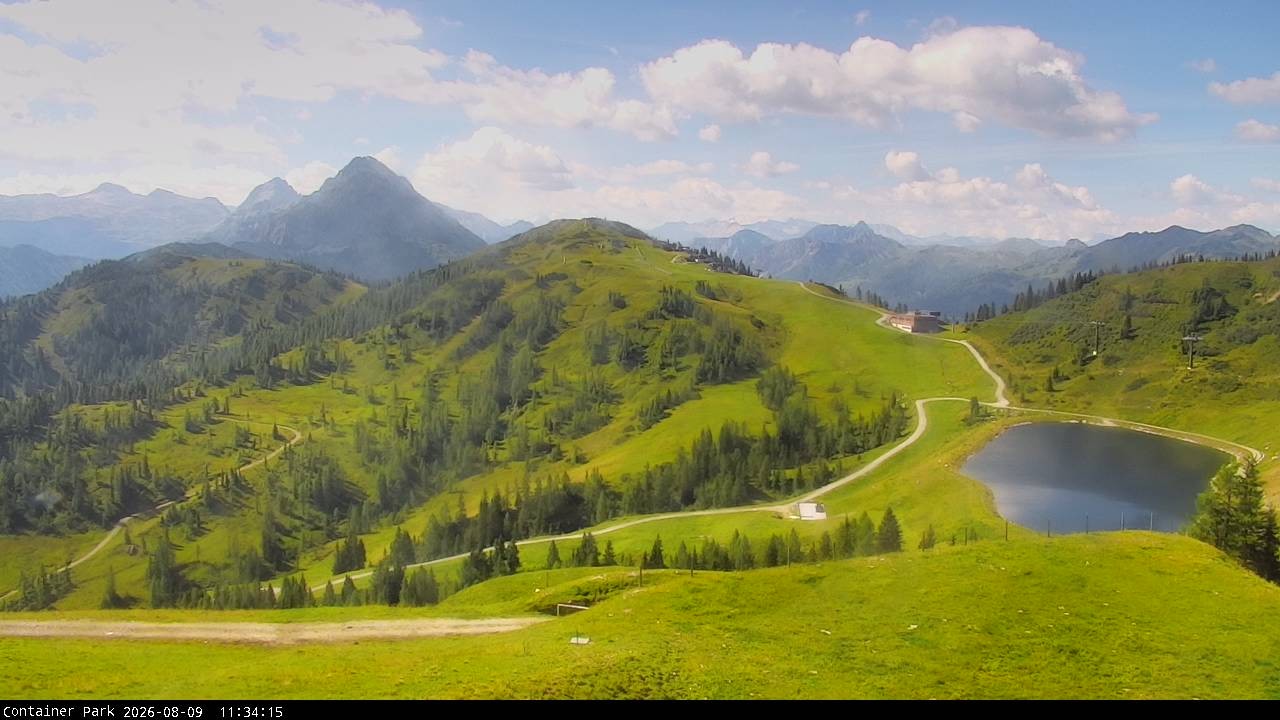 Archiv Foto Webcam Flachauwinkl-Kleinarl, Salzburger Land