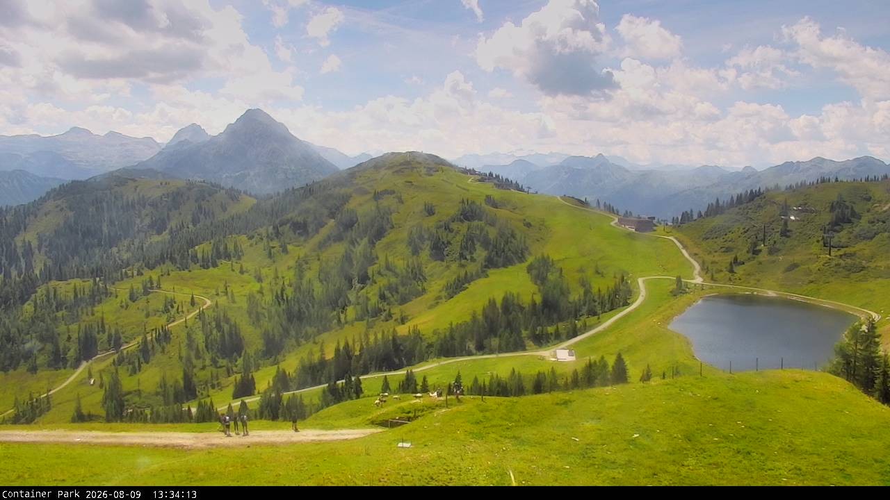 Archiv Foto Webcam Flachauwinkl-Kleinarl, Salzburger Land