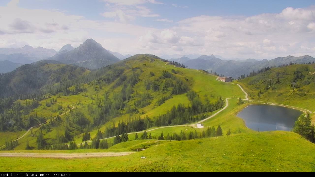 Archiv Foto Webcam Flachauwinkl-Kleinarl, Salzburger Land