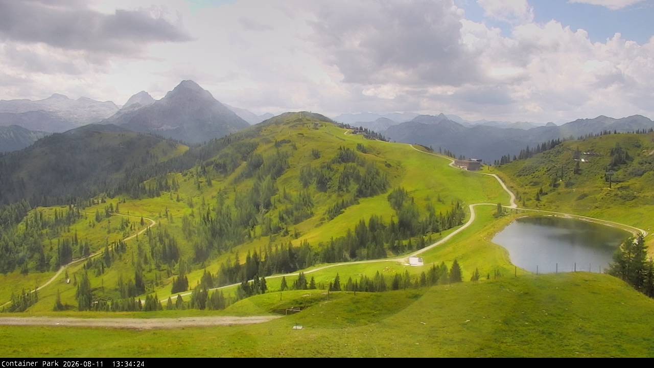 Archiv Foto Webcam Flachauwinkl-Kleinarl, Salzburger Land