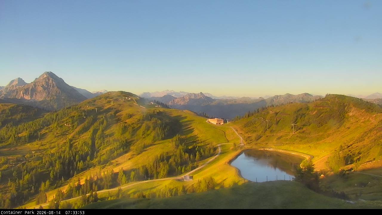 Archived image Webcam Flachauwinkl-Kleinarl