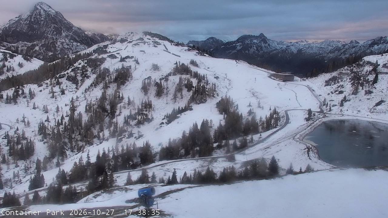 Archived image Webcam Flachauwinkl-Kleinarl