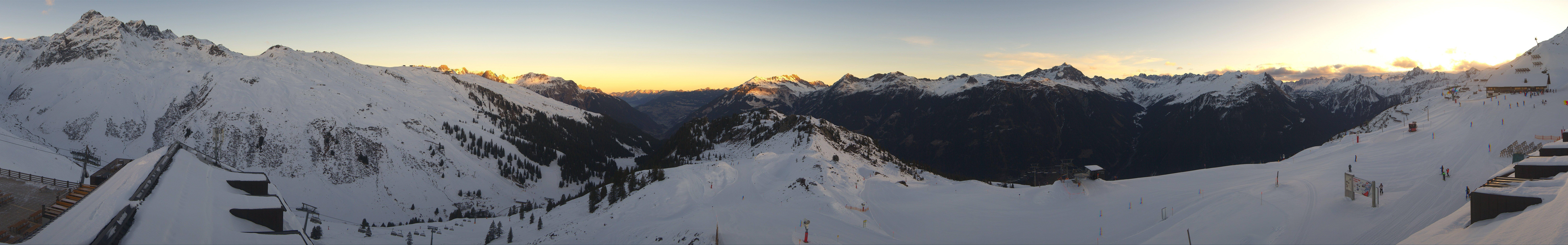 Archiv Foto Webcam Panorama Silvretta Montafon