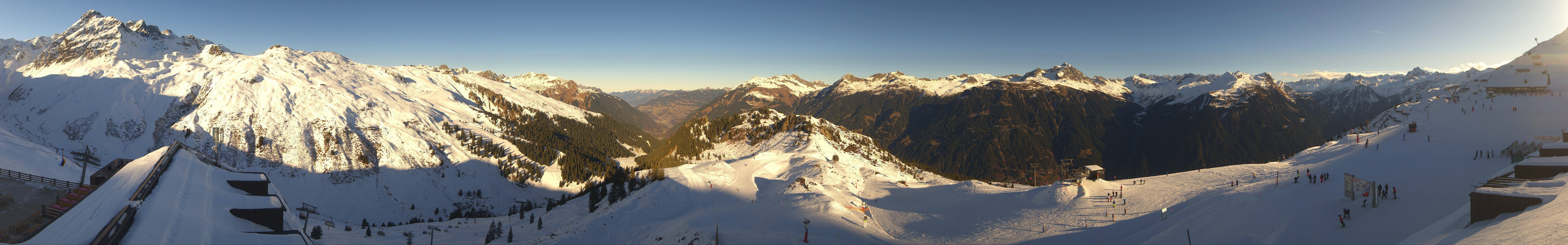 Archiv Foto Webcam Panorama Silvretta Montafon