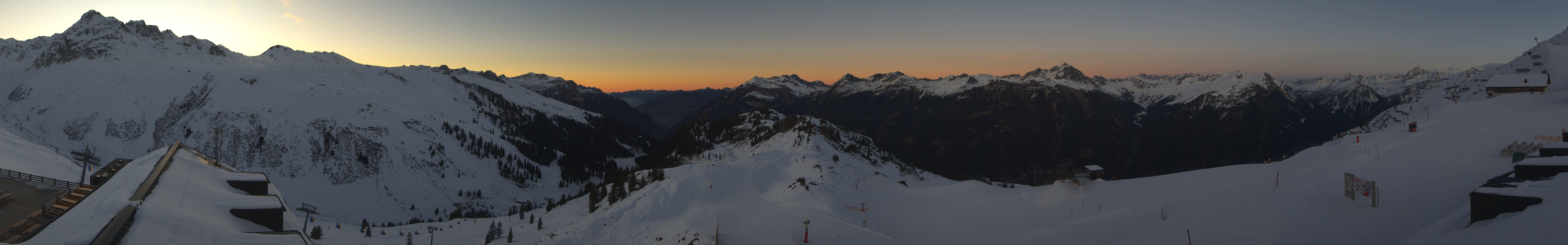 Archiv Foto Webcam Panorama Silvretta Montafon