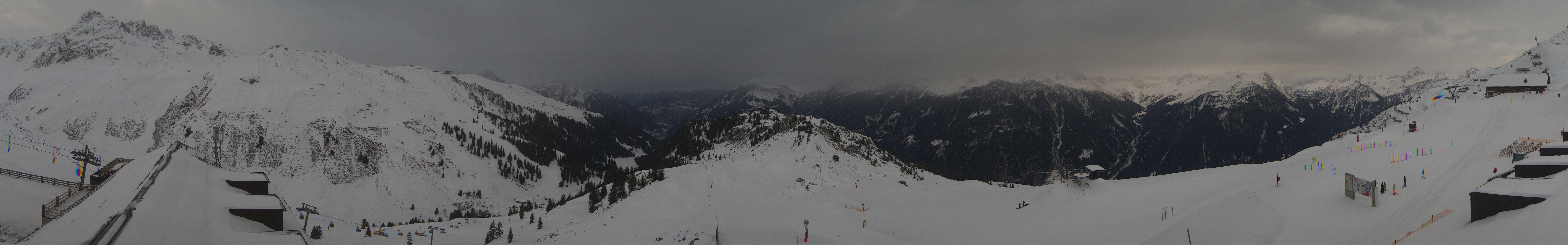 Archiv Foto Webcam Panorama Silvretta Montafon