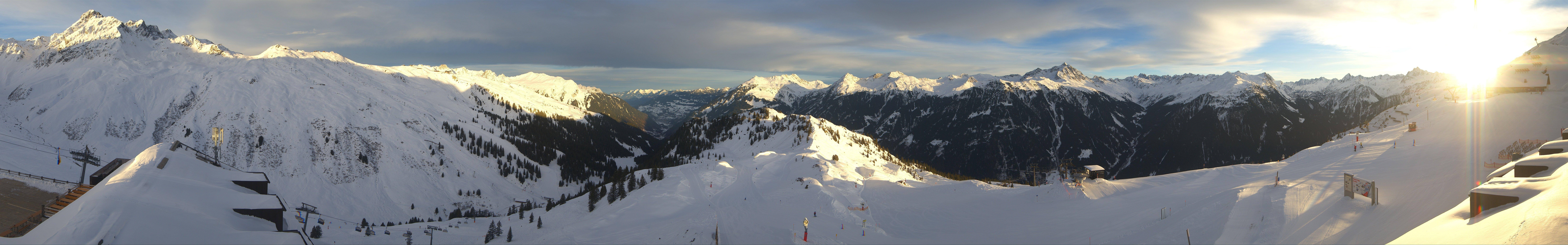 Archiv Foto Webcam Panorama Silvretta Montafon