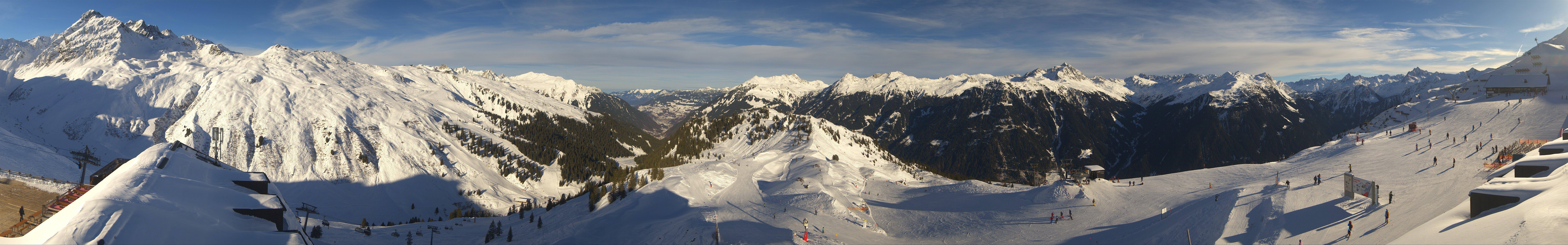 Archiv Foto Webcam Panorama Silvretta Montafon