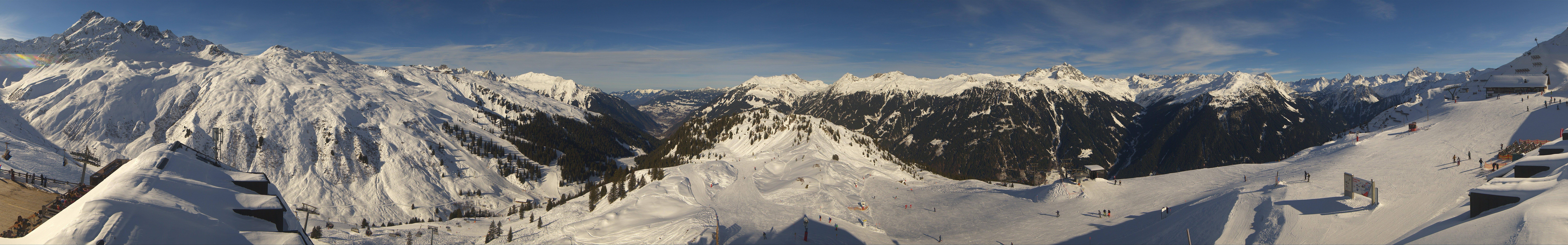Archiv Foto Webcam Panorama Silvretta Montafon