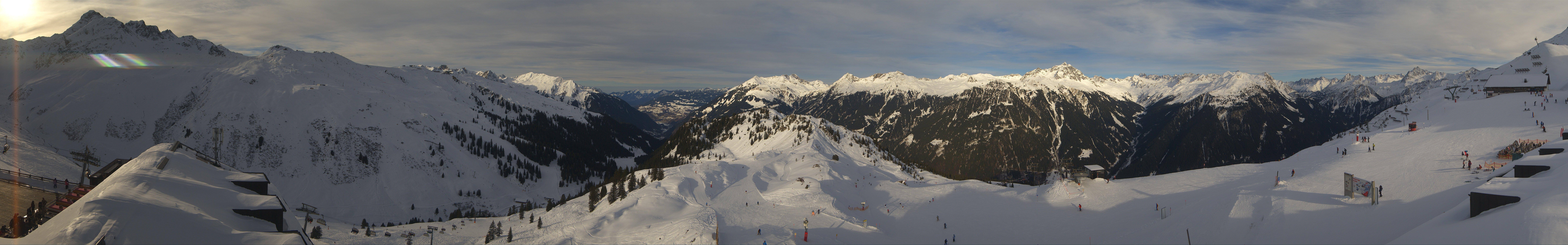 Archiv Foto Webcam Panorama Silvretta Montafon