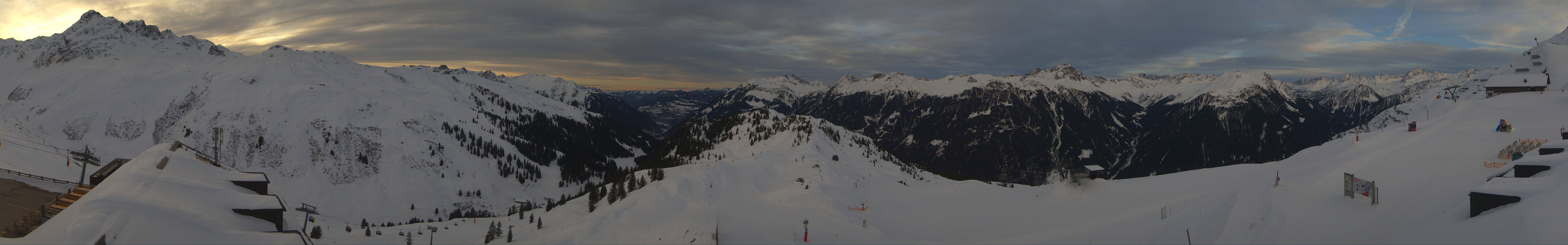 Archiv Foto Webcam Panorama Silvretta Montafon