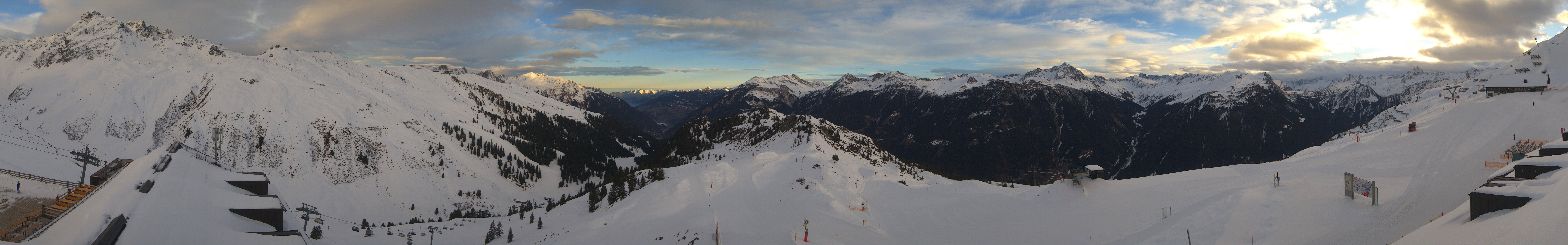 Archiv Foto Webcam Panorama Silvretta Montafon