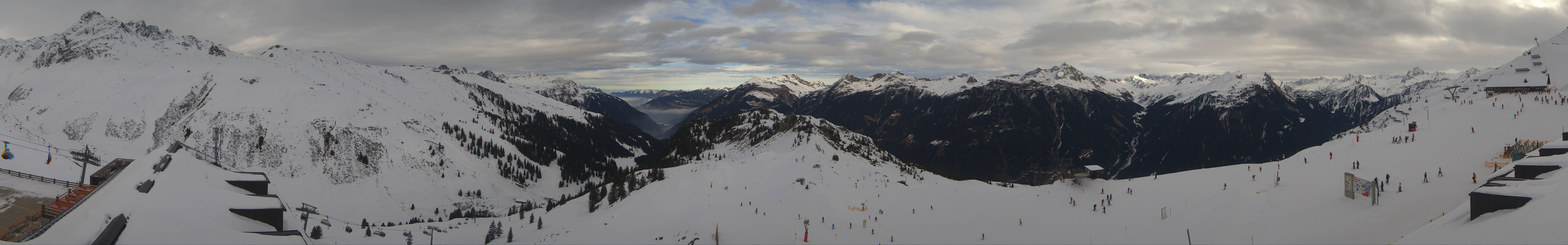 Archiv Foto Webcam Panorama Silvretta Montafon