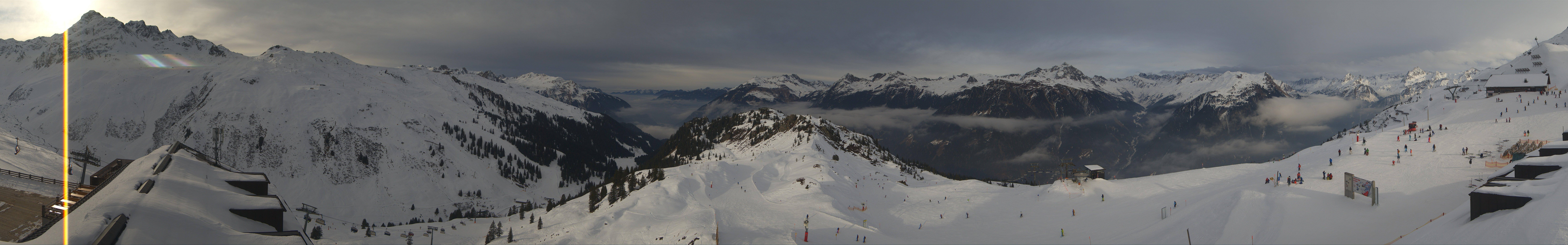 Archiv Foto Webcam Panorama Silvretta Montafon